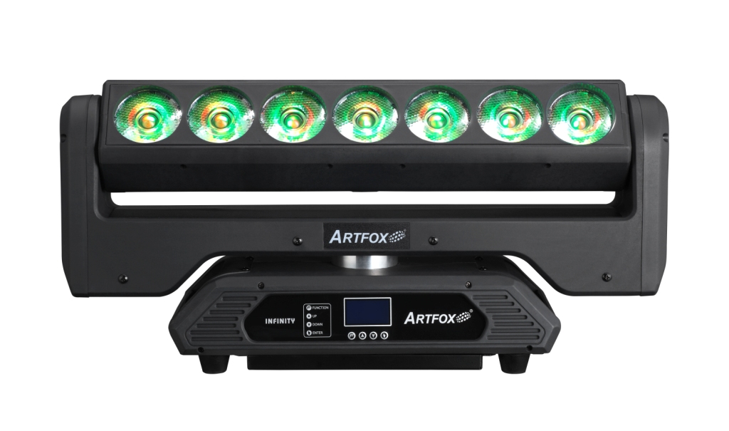 LED Moving Head:7x15W RGBW LEDs, sharp beam,special lens